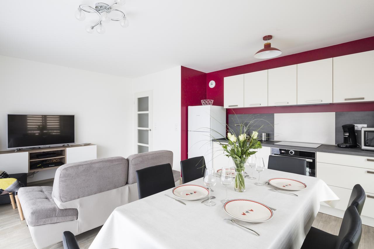 Apartament Le Garden By Cocoonr Dinard Zewnętrze zdjęcie